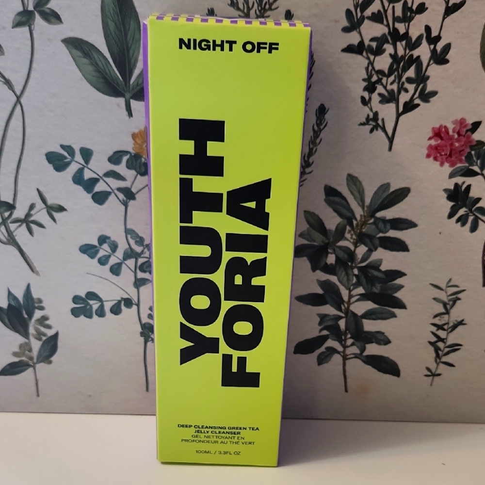 Youth Foria Night Off Deep Cleaning Green Tea Jelly Cleanser